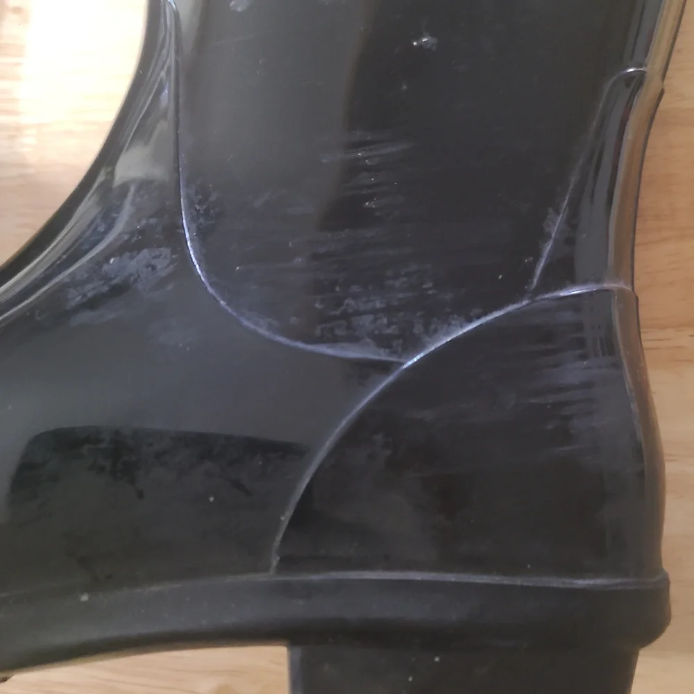UGG Women’s Black Waterproof Rain Boots Size 7 Rubber Tall Boots
